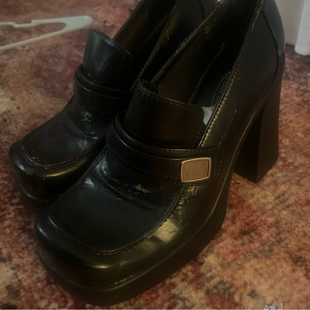 Vintage Y2K Lower East Side Platform Chunky Shoes